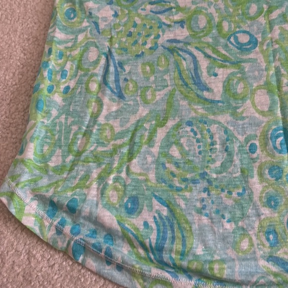 Lilly Pulitzer Linen Top - Picture 4 of 10
